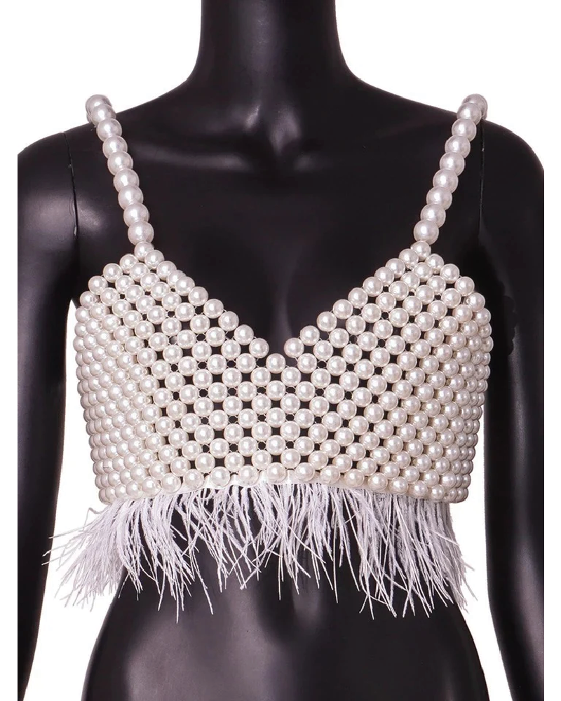 AESTHETIC Pearl Top One size
