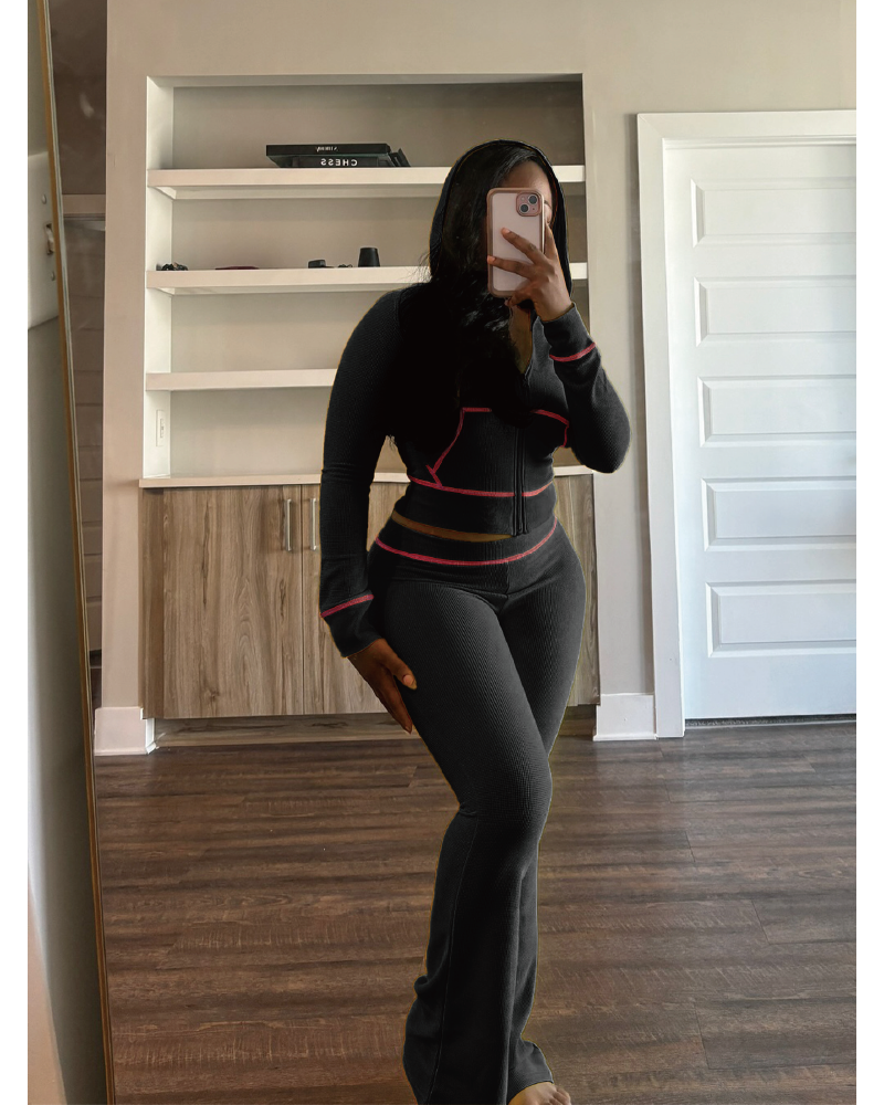 Sunny D Tracksuit Black