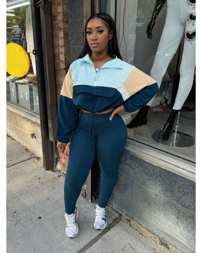 Mingle Pant Set LightBlue