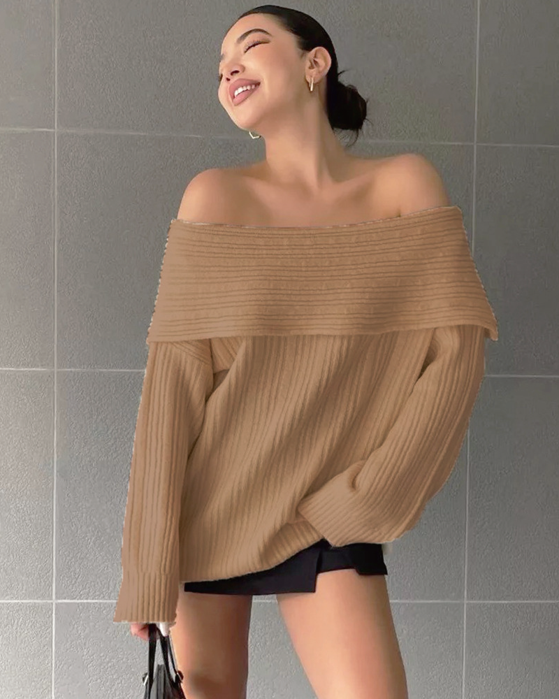 Sweater Love Dress Khaki