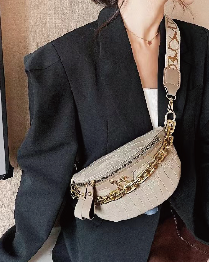 Mila Fanny Pack Bag Khaki