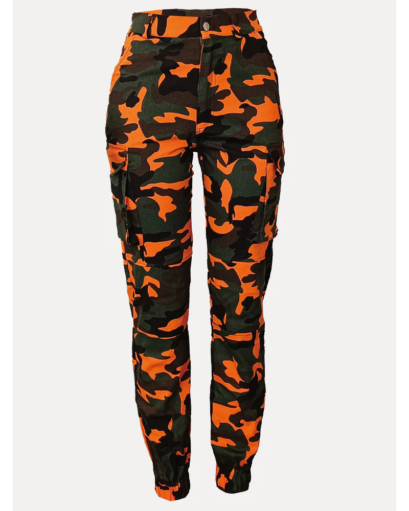 CADET CAMO CARGO JOGGERS