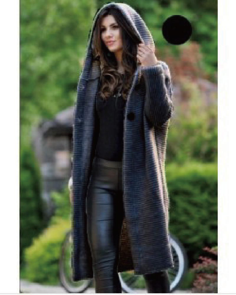 Keep It Chill Sweater Cardigan Dark Gray