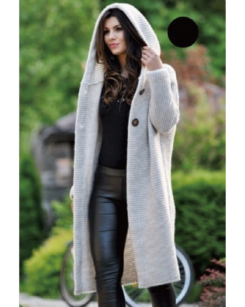 Keep It Chill Sweater Cardigan Cream