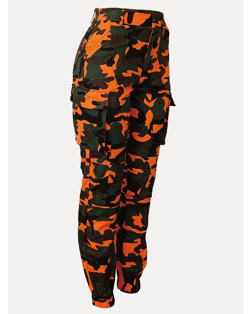 CADET CAMO CARGO JOGGERS