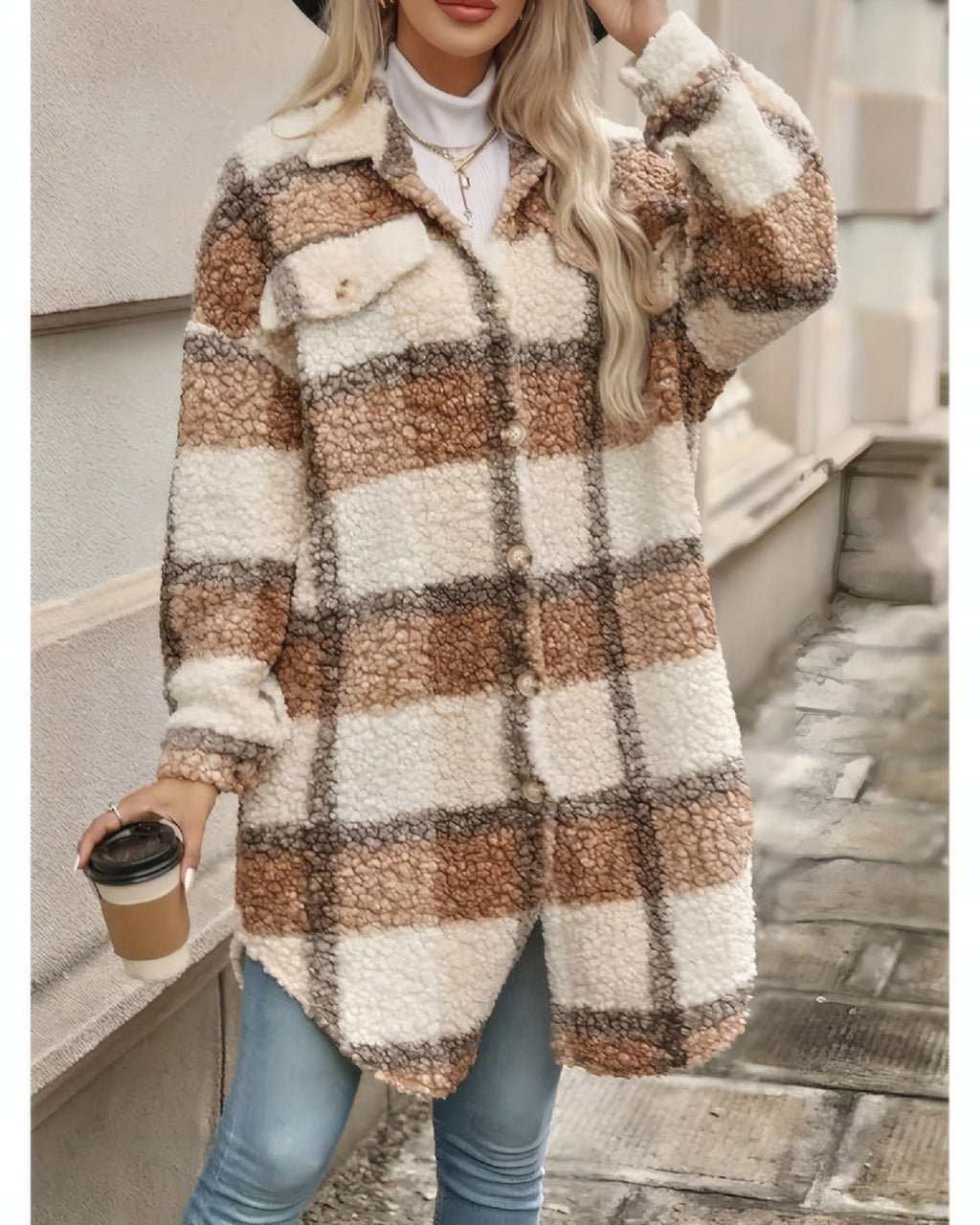 Cozy Fluffy Teddy Coat
