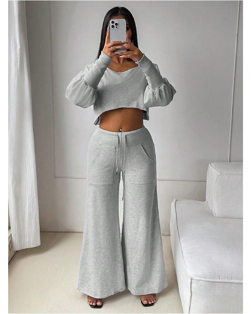 Wake Up Blessed Pant Set