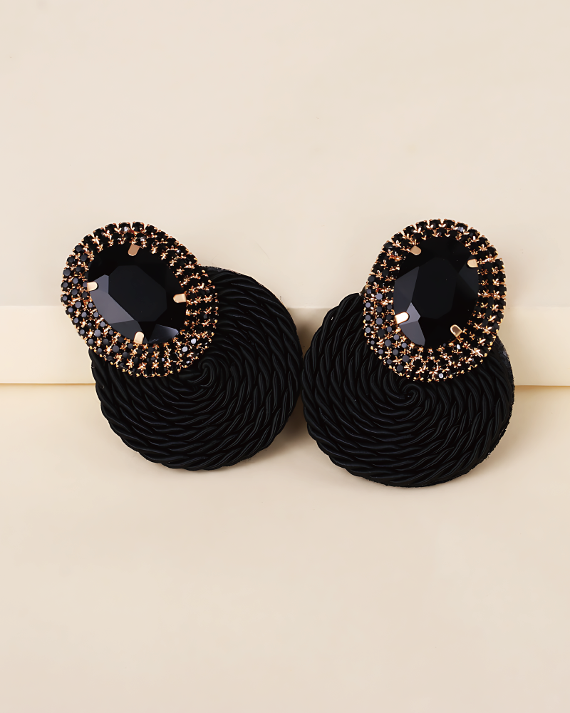OLORI EARINGS Black