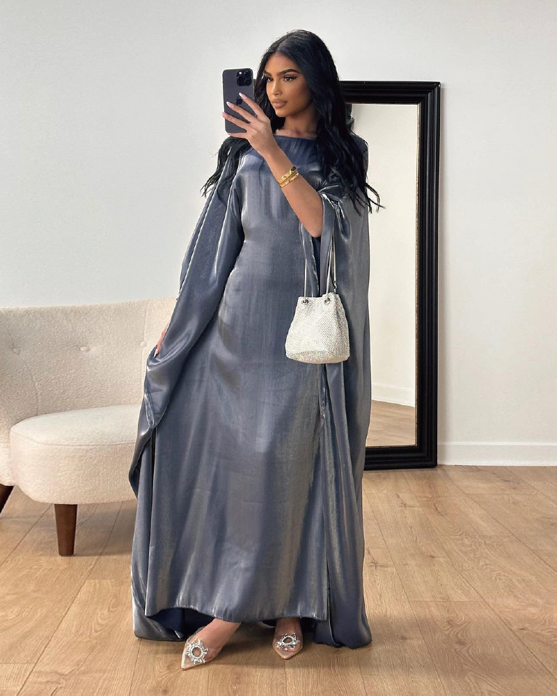 Sparkling Queen Dress Gray