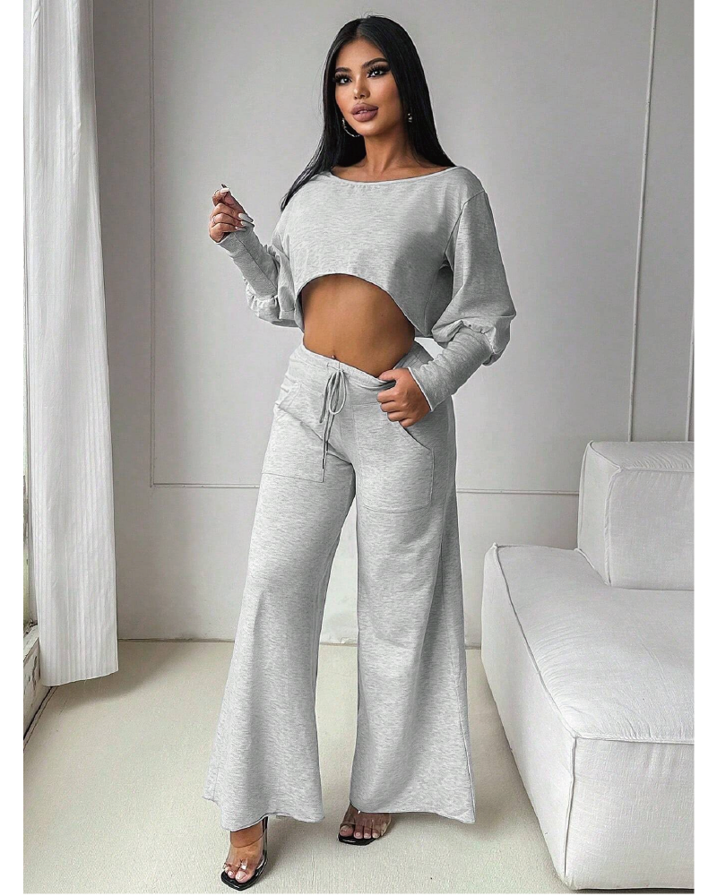 Wake Up Blessed Pant Set