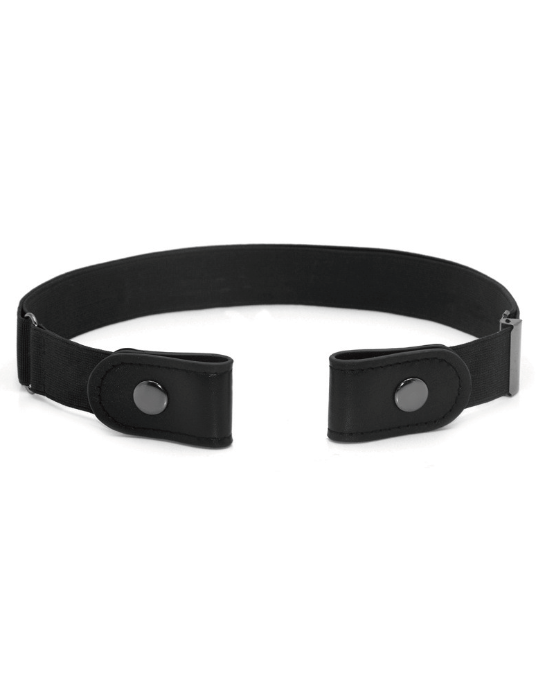 Buckle-free elastic belts Black