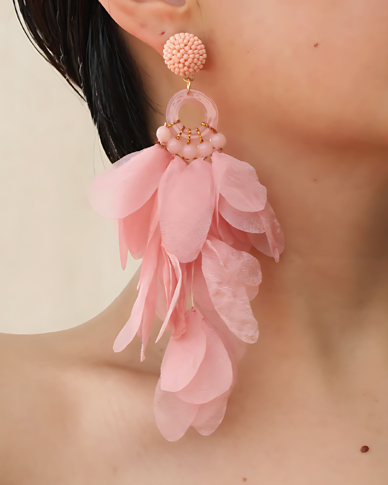 Fairy Love Earrings Pink
