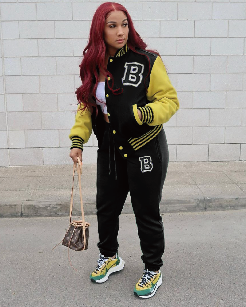 Bailey Pant Set Black