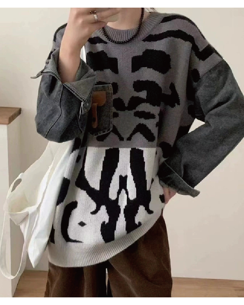 Meena Sweater Grey One size