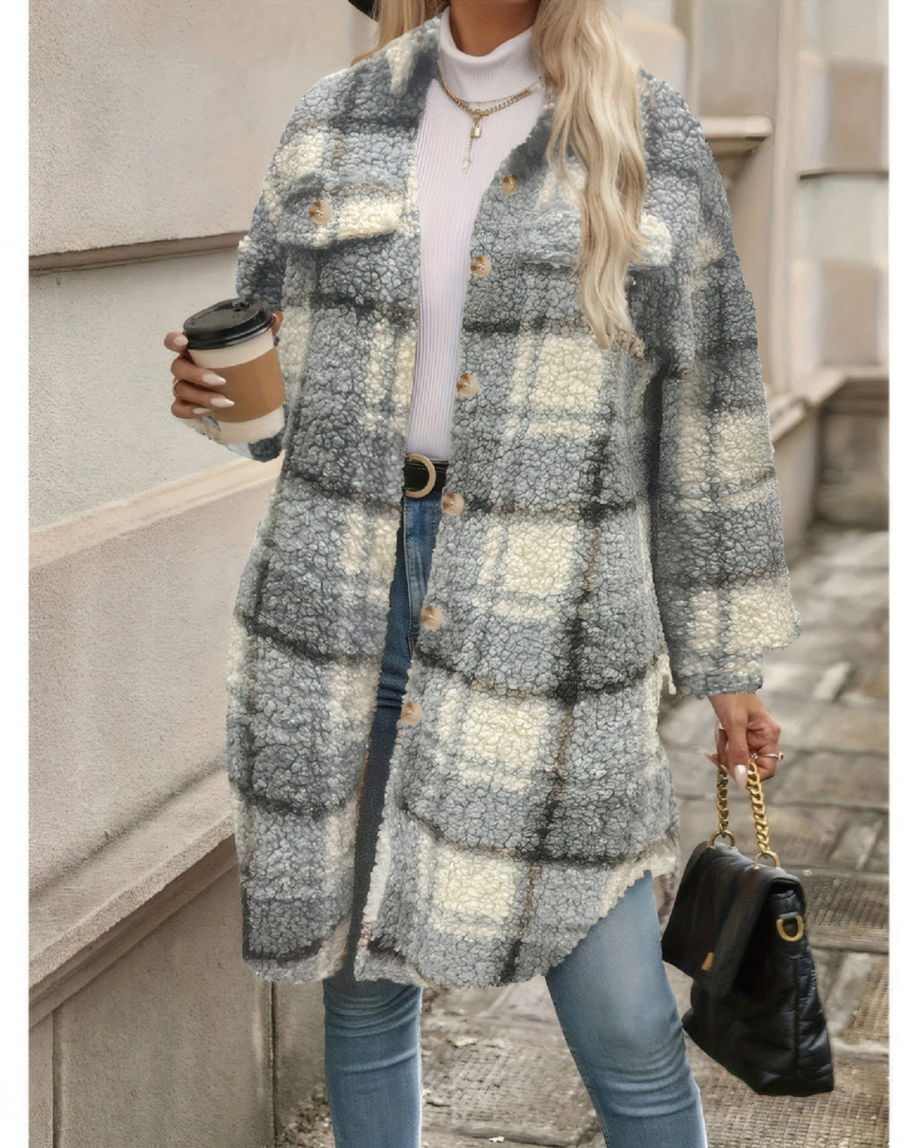 Cozy Fluffy Teddy Coat