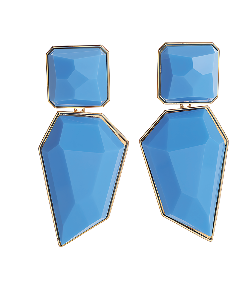 Taraji Earrings Sky Blue
