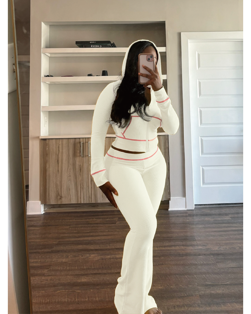 Sunny D Tracksuit White
