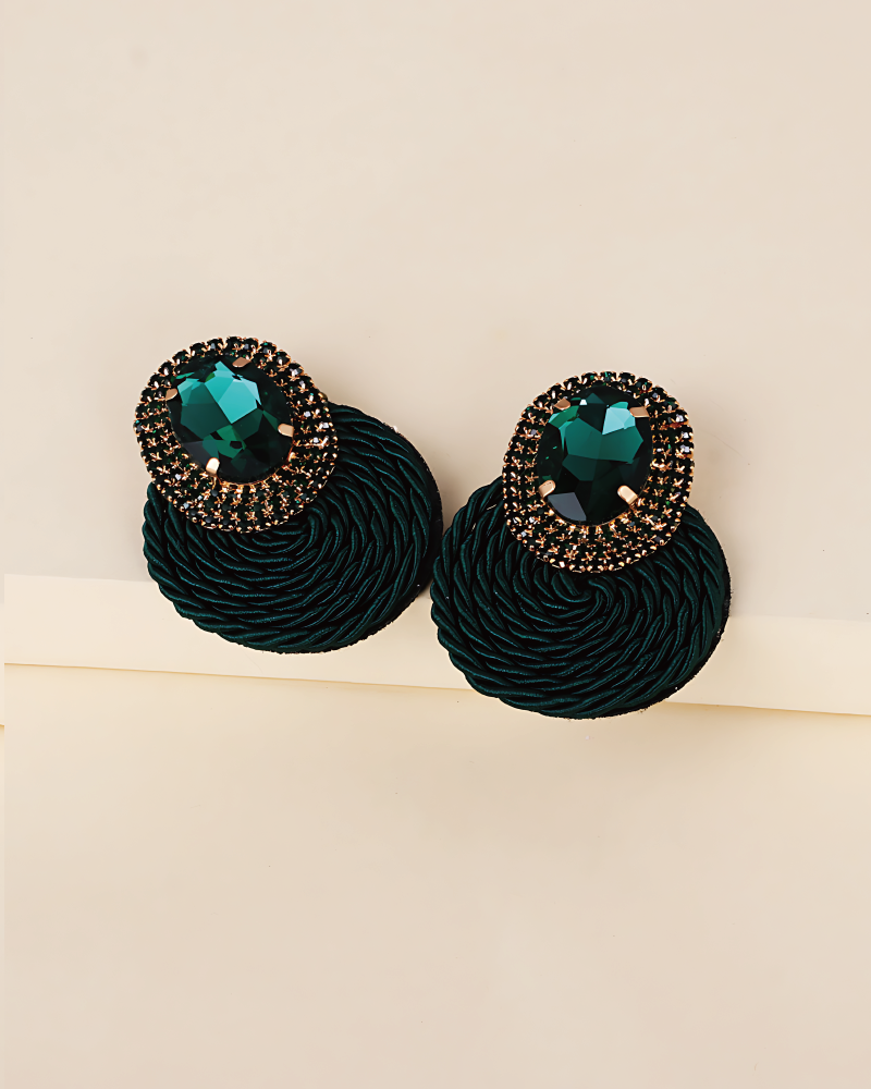 OLORI EARINGS Green
