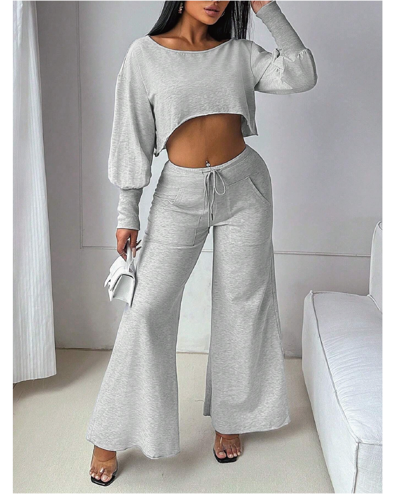 Wake Up Blessed Pant Set