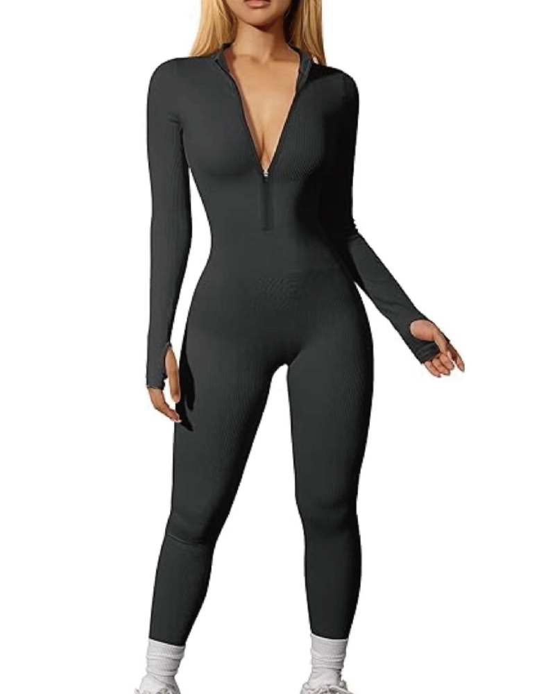 Lucky Label Jumpsuit Black