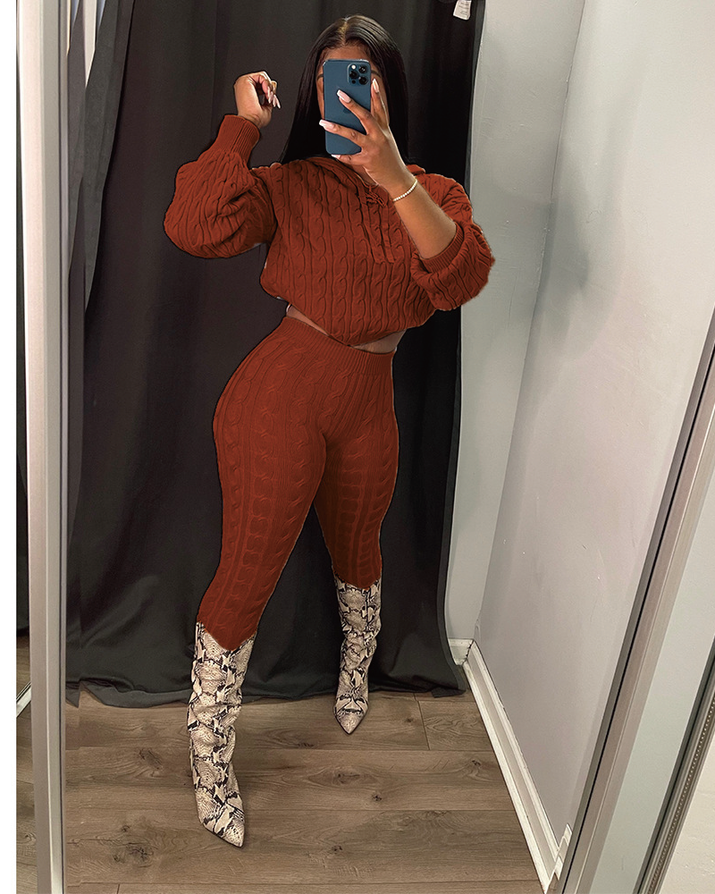 SWEATER LOVE | Two Piece Set