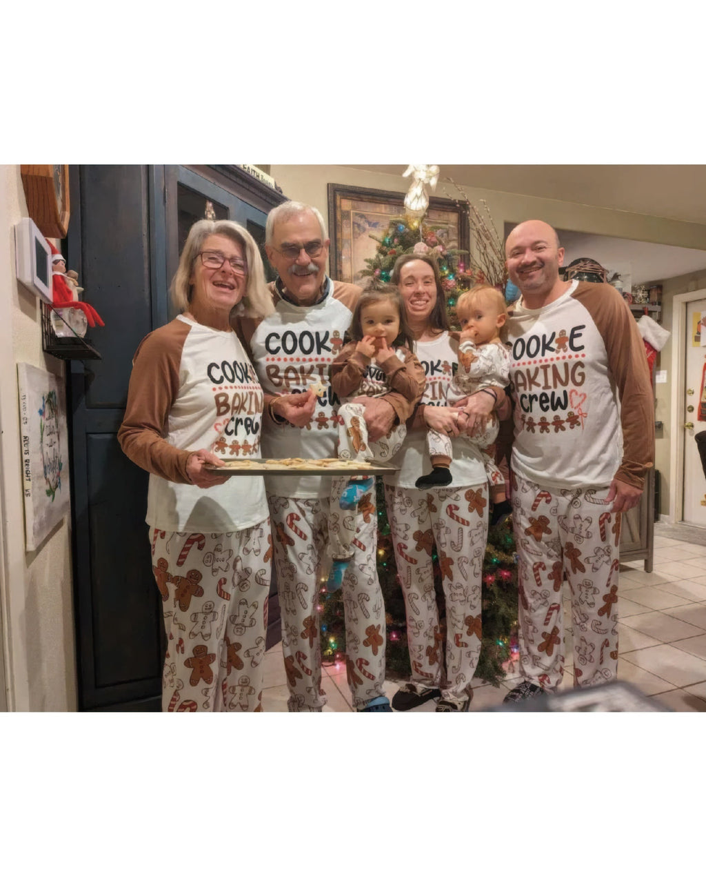 Matching Christmas Family Pajamas Sets