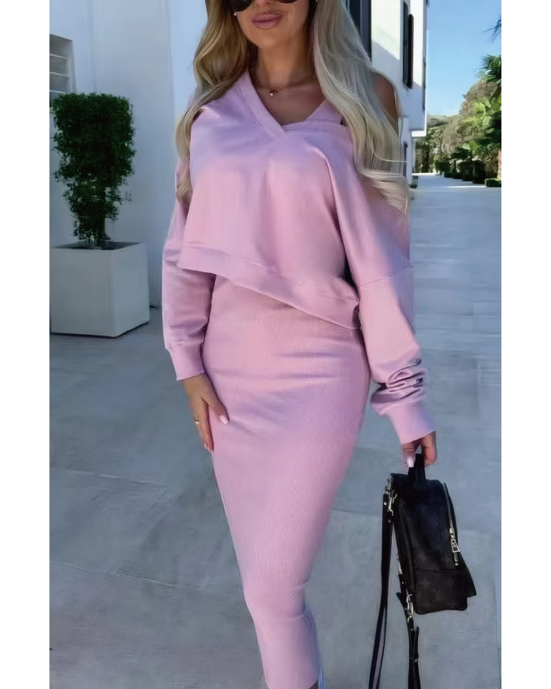 Lilia Comfy Chic Dress Set