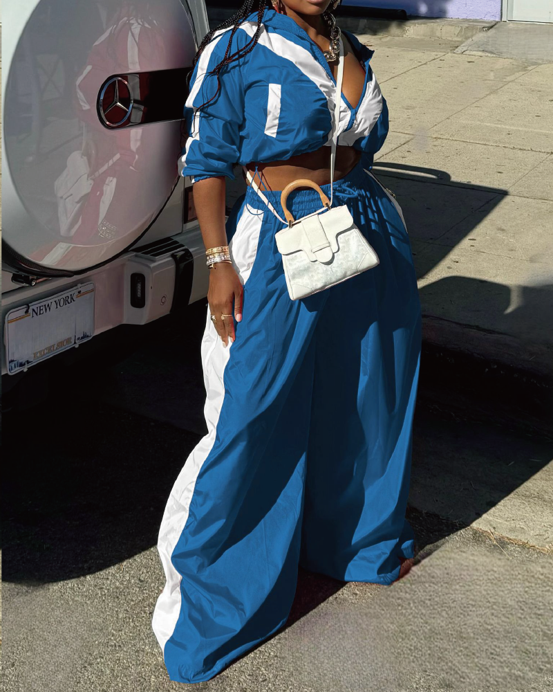 Got It Bad Pant Set Blue