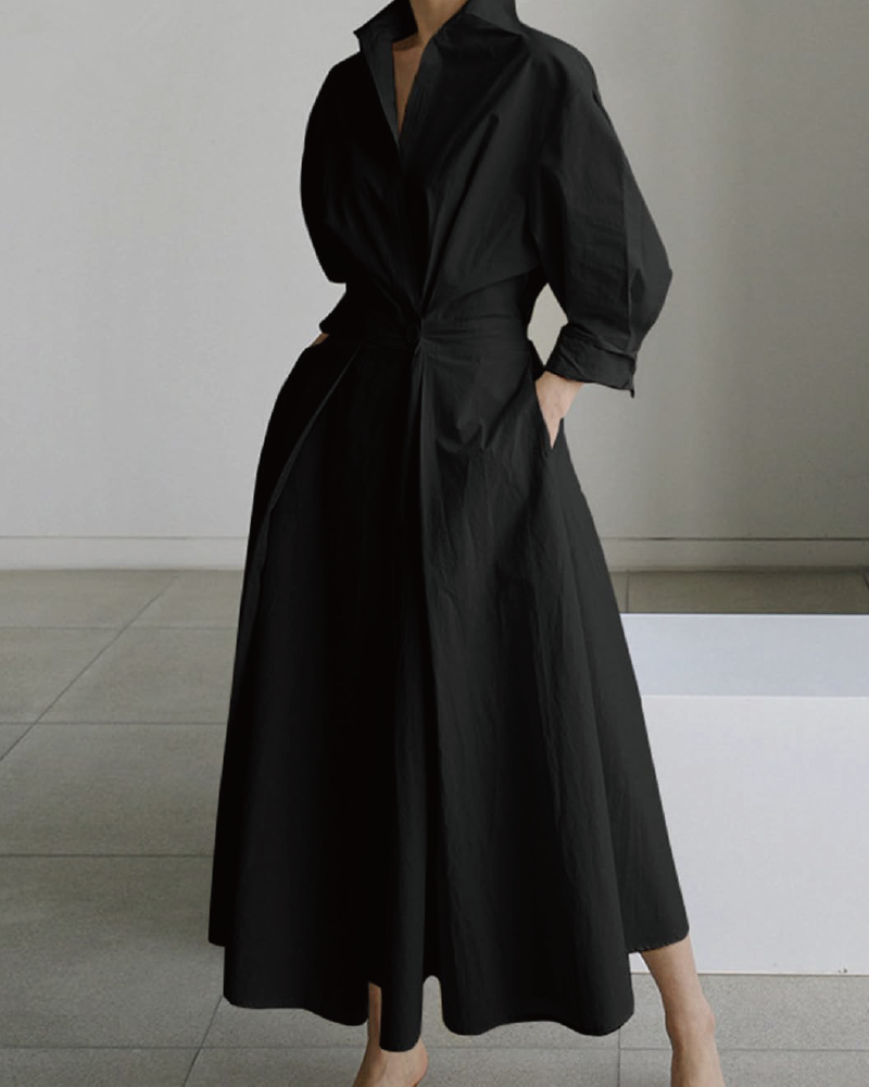 CLASSY SASSY DRESS Black