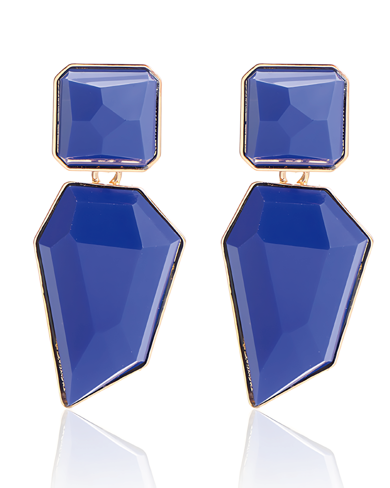 Taraji Earrings Blue