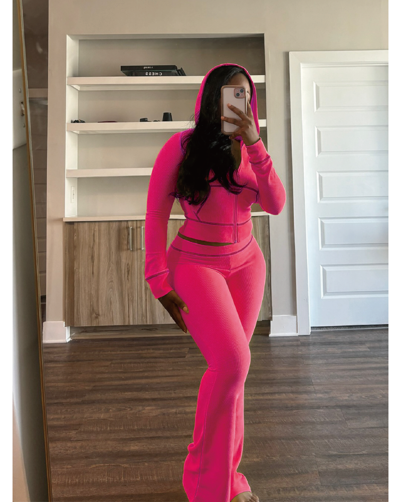 Sunny D Tracksuit Hot Pink