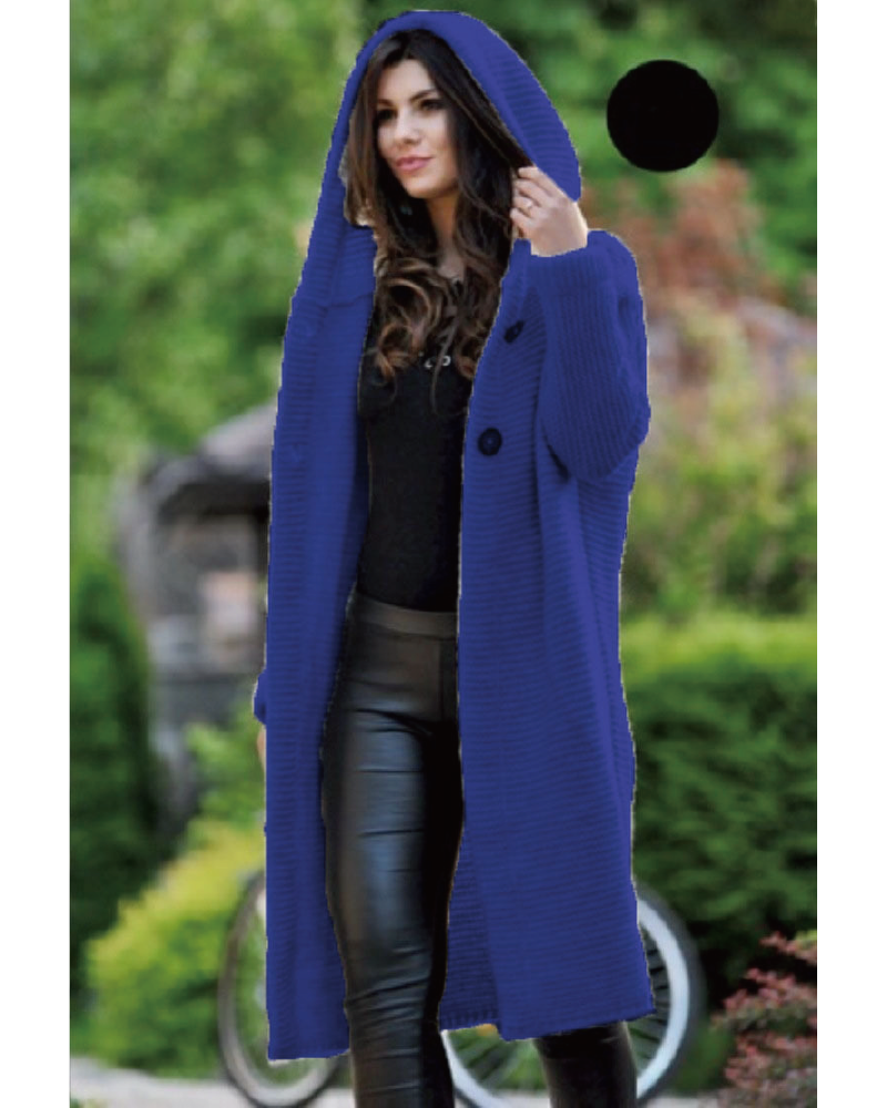 Keep It Chill Sweater Cardigan LightBlue