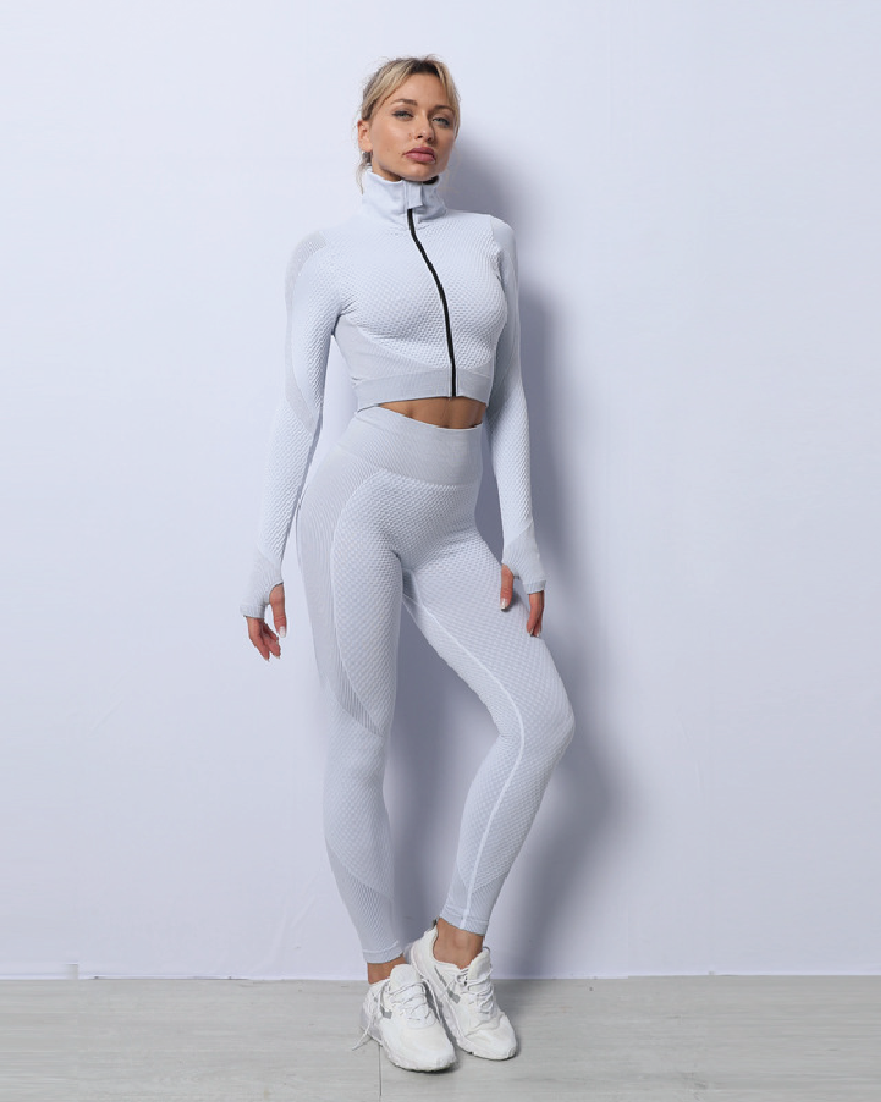 Lovely Workout 3-pcs Set Gray