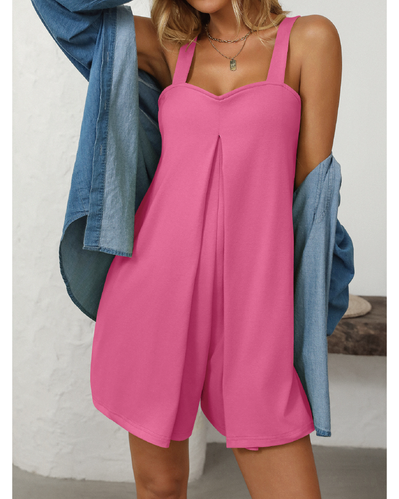 Nina Babe Romper Hot Pink