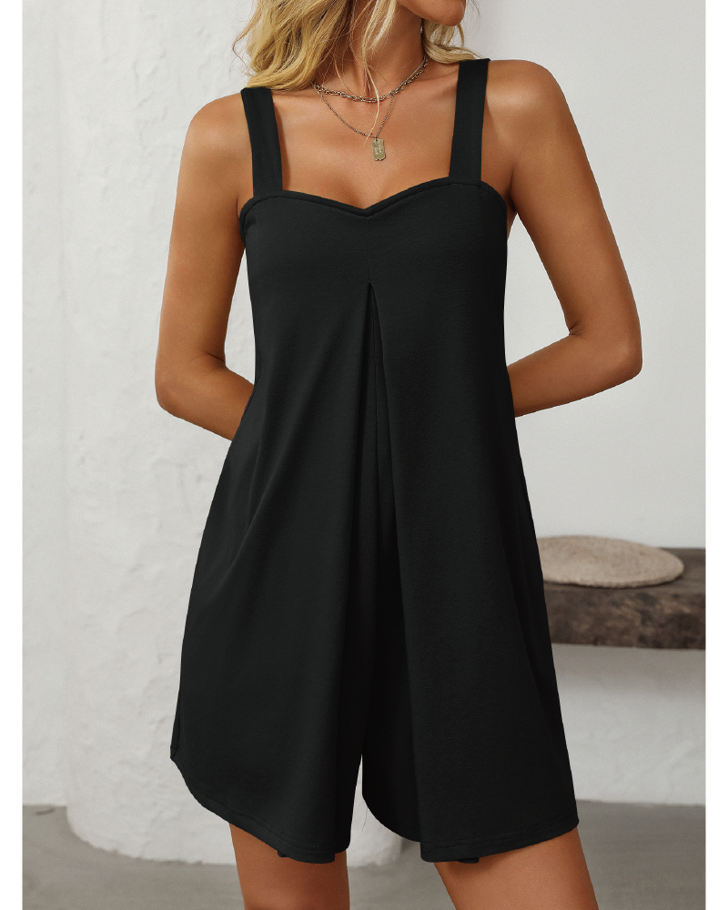 Nina Babe Romper Black