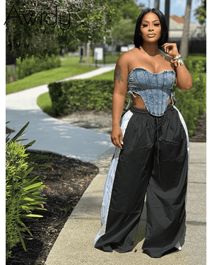 Carri Wide Leg Pants Black