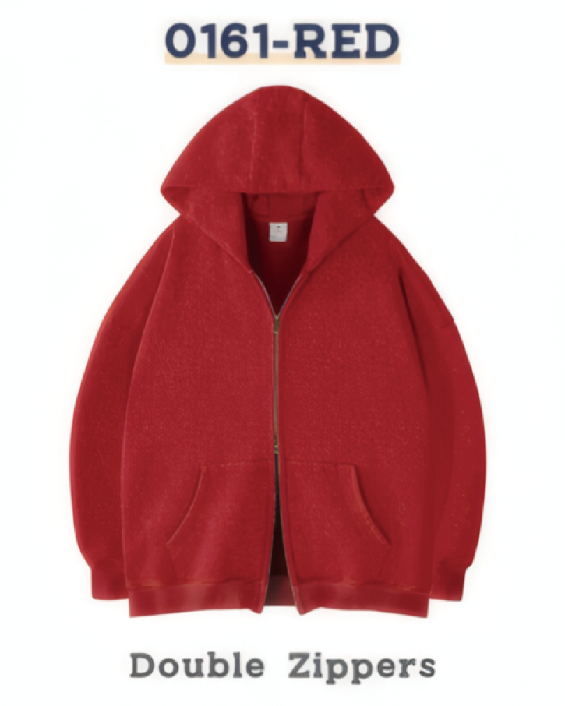 Oversized Zip-Up Hoodie
