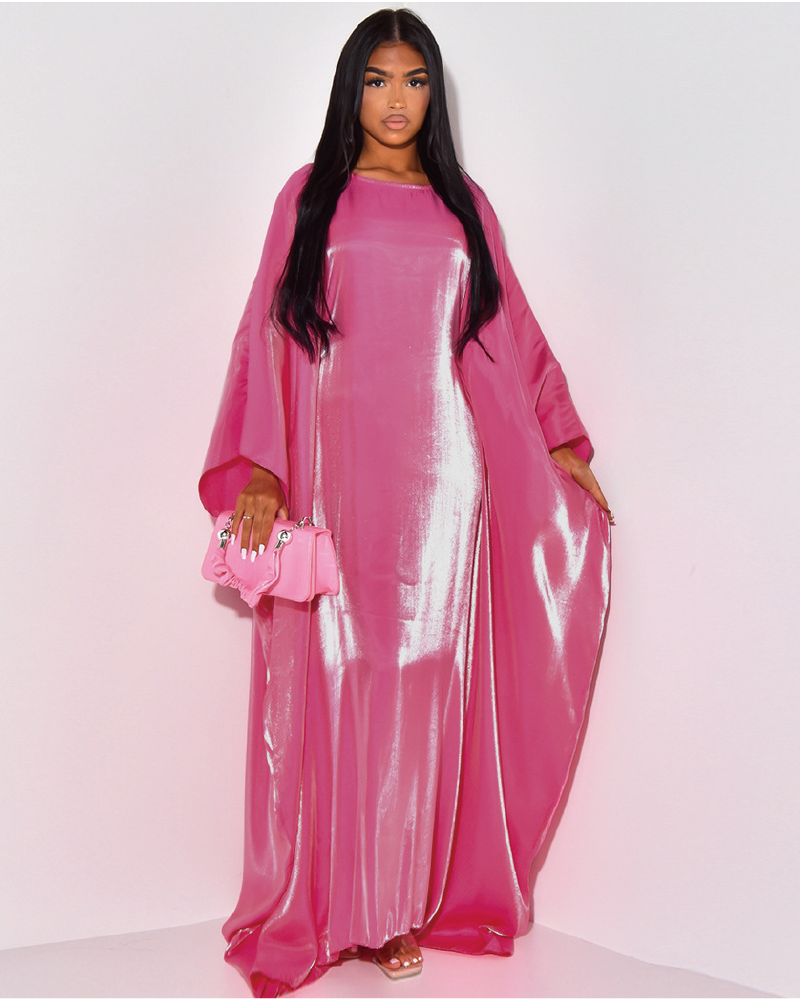 Sparkling Queen Dress Hot Pink