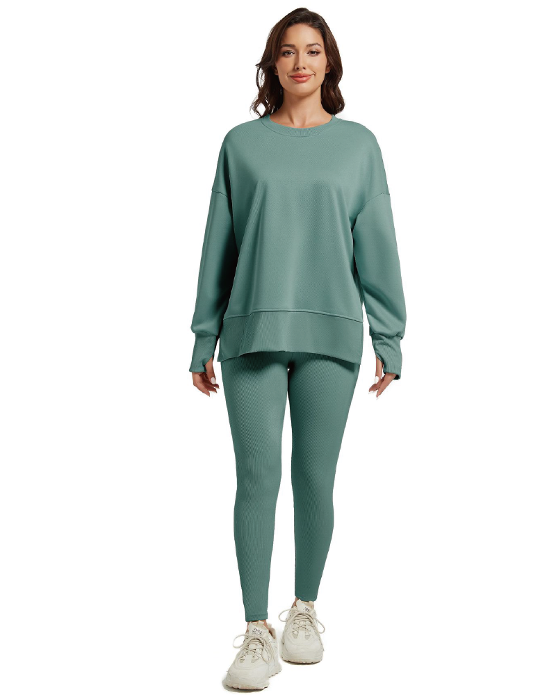 Kmofiest Hours Legging Set Green
