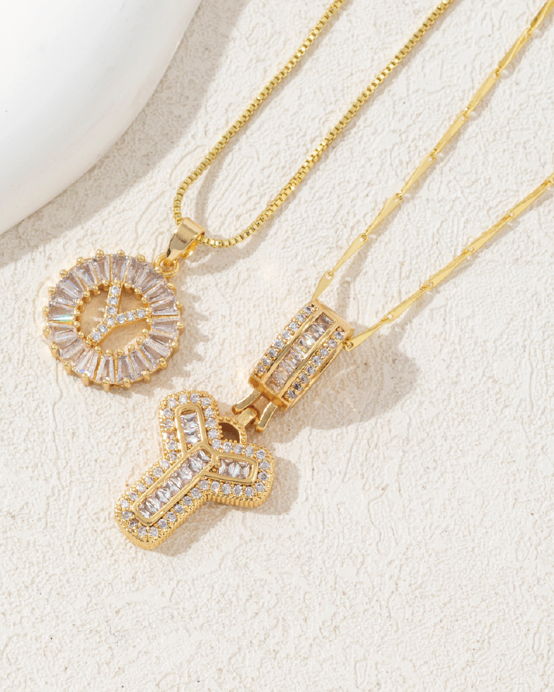 Initials Necklace 26 Letters Y