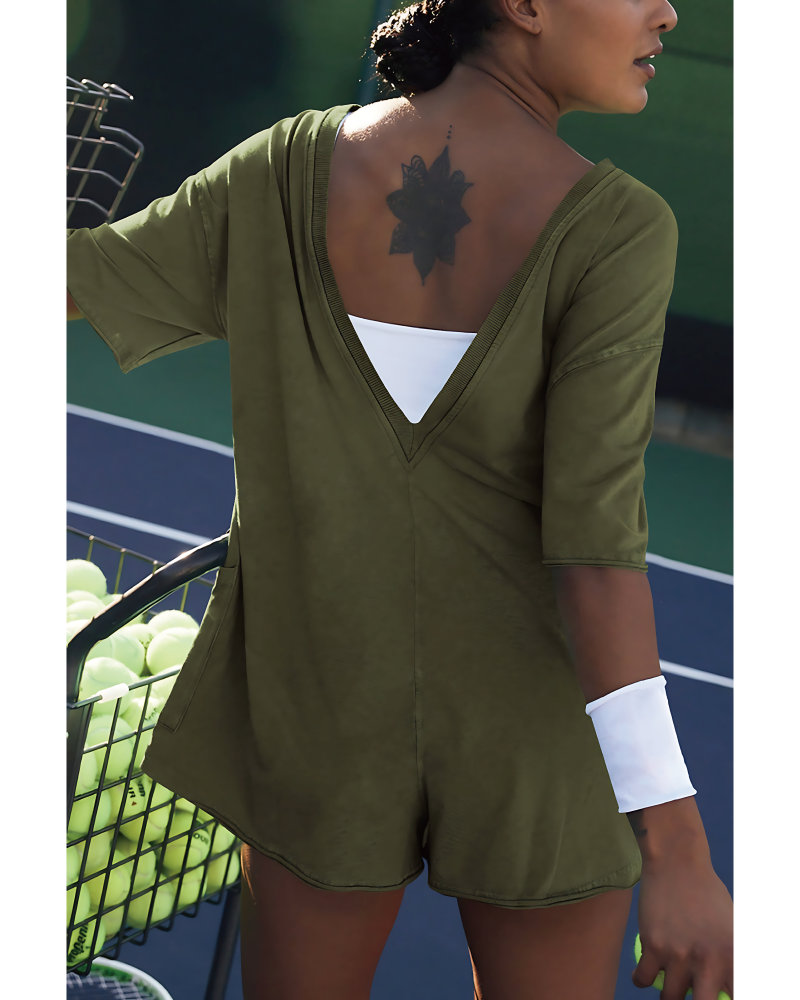 Breezy Chic Zomerse Romper
