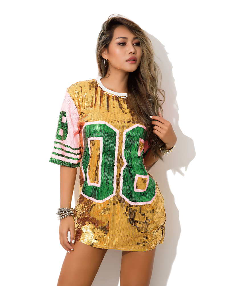 TIME TO SHINE SEQUIN JERSEY