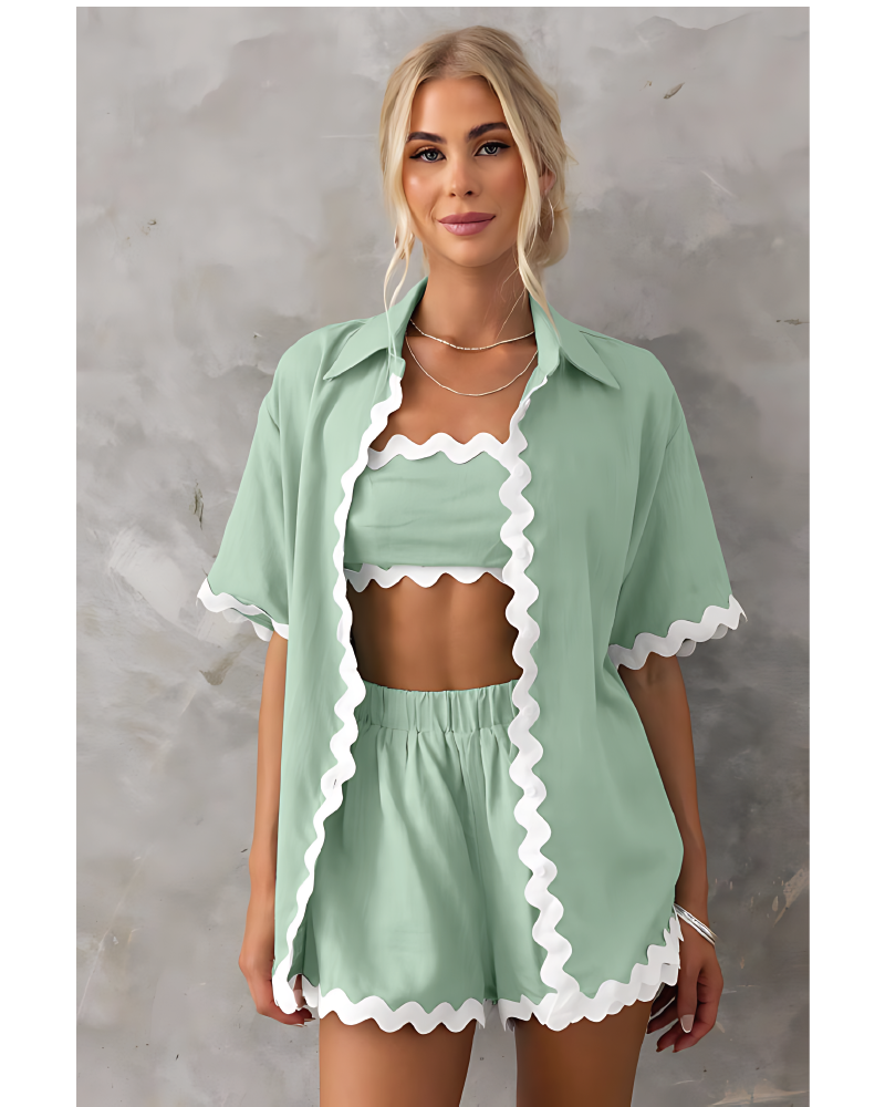 Asmara Two Piece Set Green
