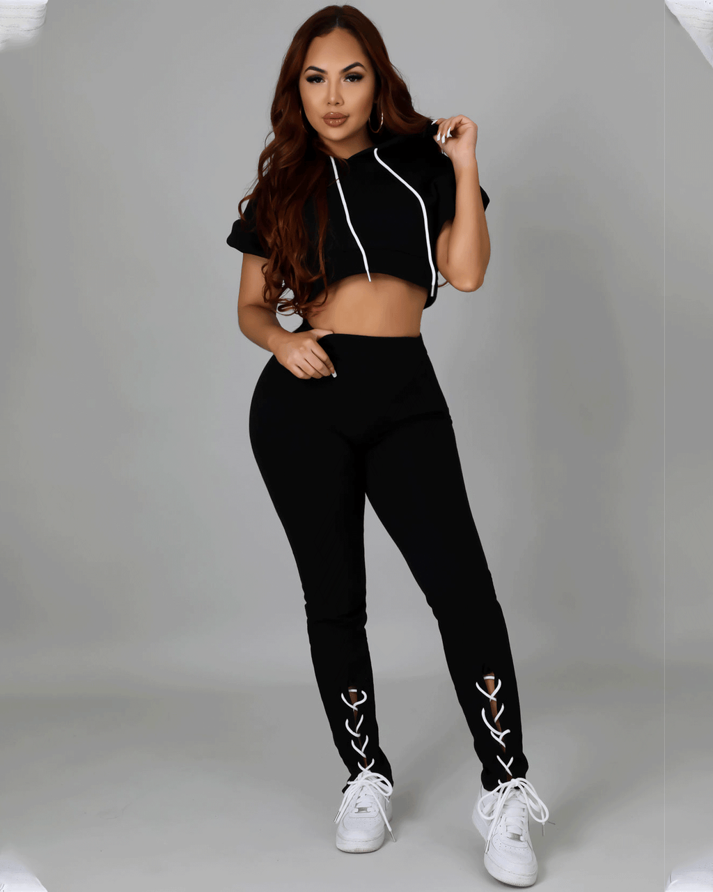 Chasity Pant Set Black