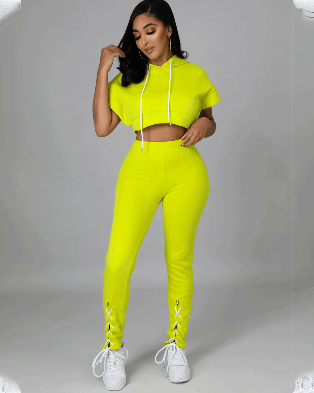 Chasity Pant Set Green