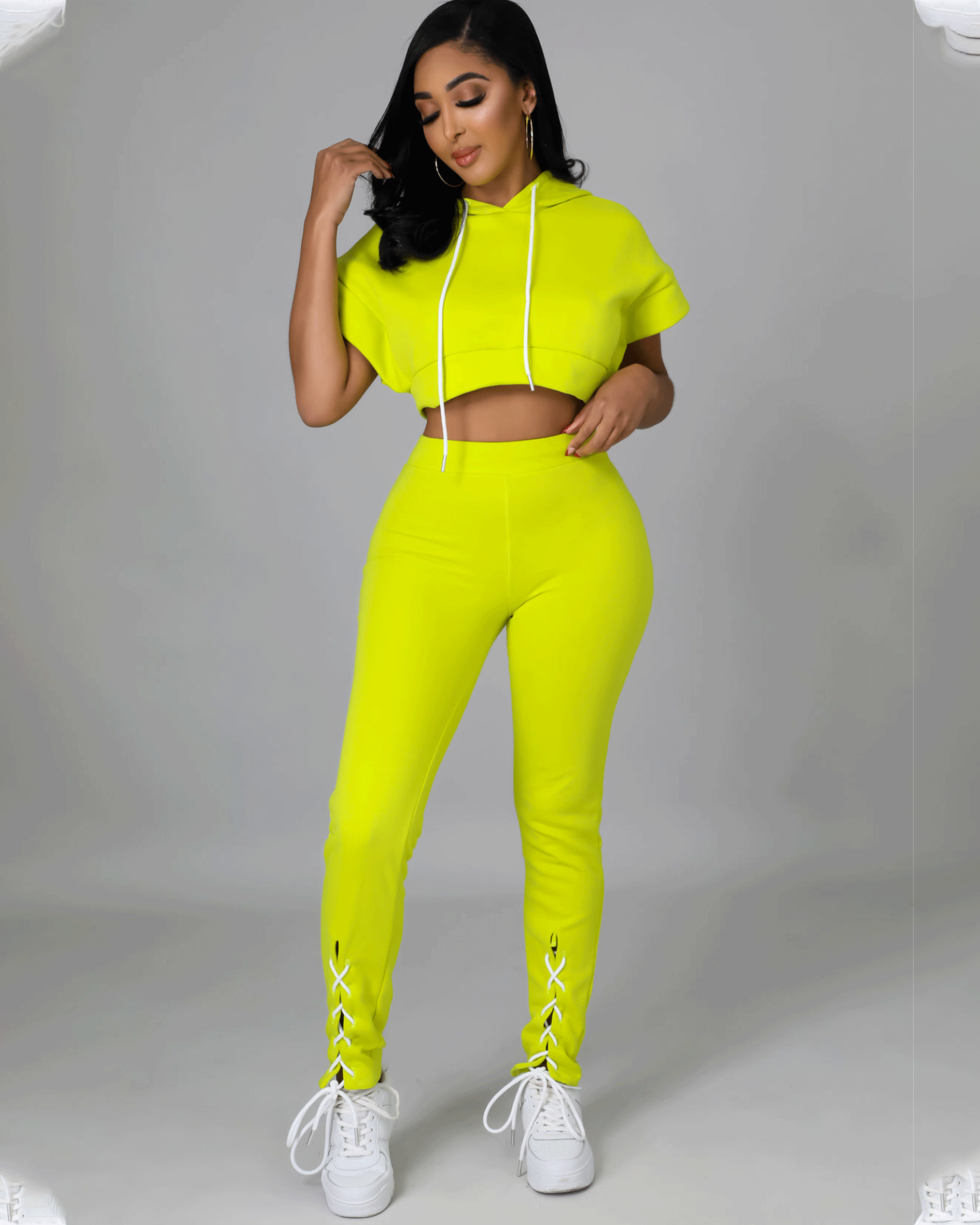 Chasity Pant Set Green