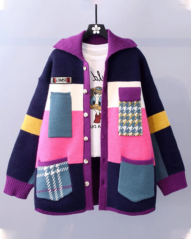 Act Bad Cardigan Sweater OneSize Pink