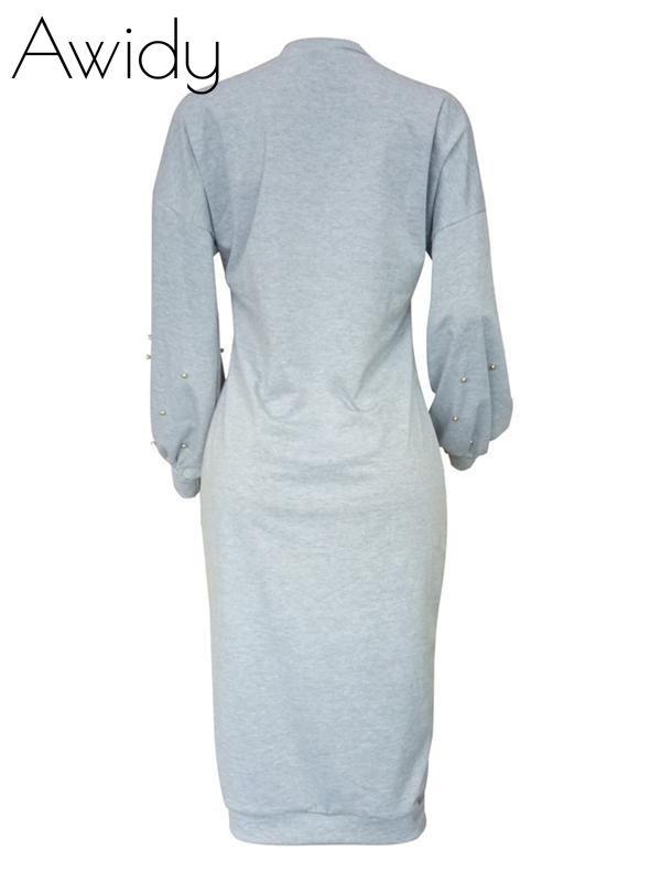 Quiet And Shine Sweatshirt Dress