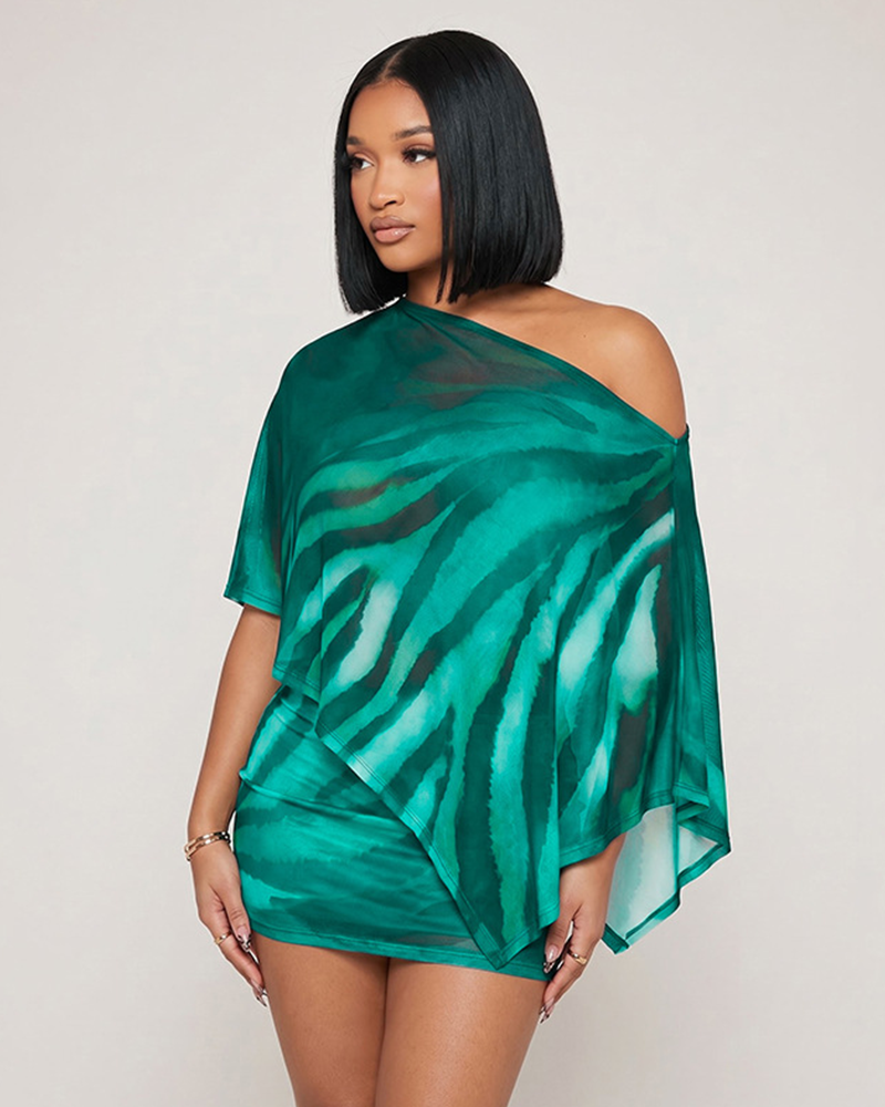 Mesh Wild Skirt Set
