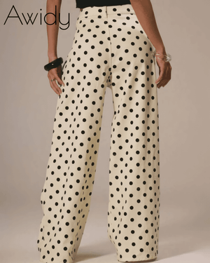 Lucelia Polka Dot Jeans